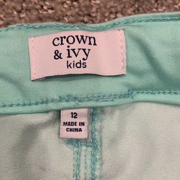 Crown and ivy girls pants size 12 - Picture 3 of 6